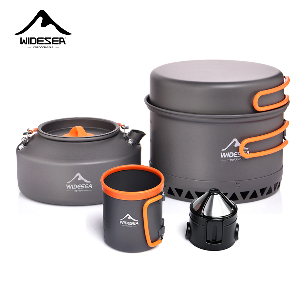 Camping Cooking Utensils Kit - Посуда для кемпинга, набор уличной посуды,