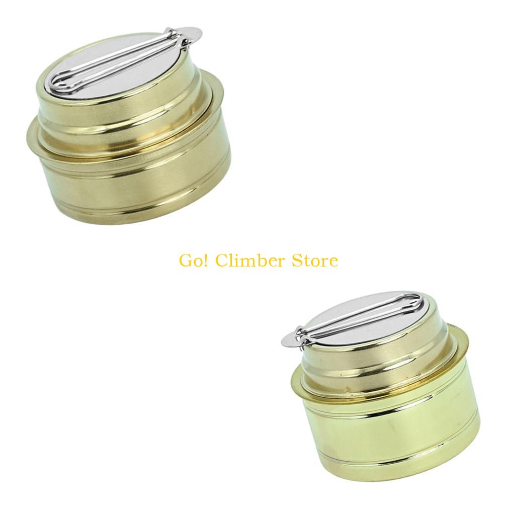 Camping No Cooking Meals - Q84C Compacts Латунная походная плита для