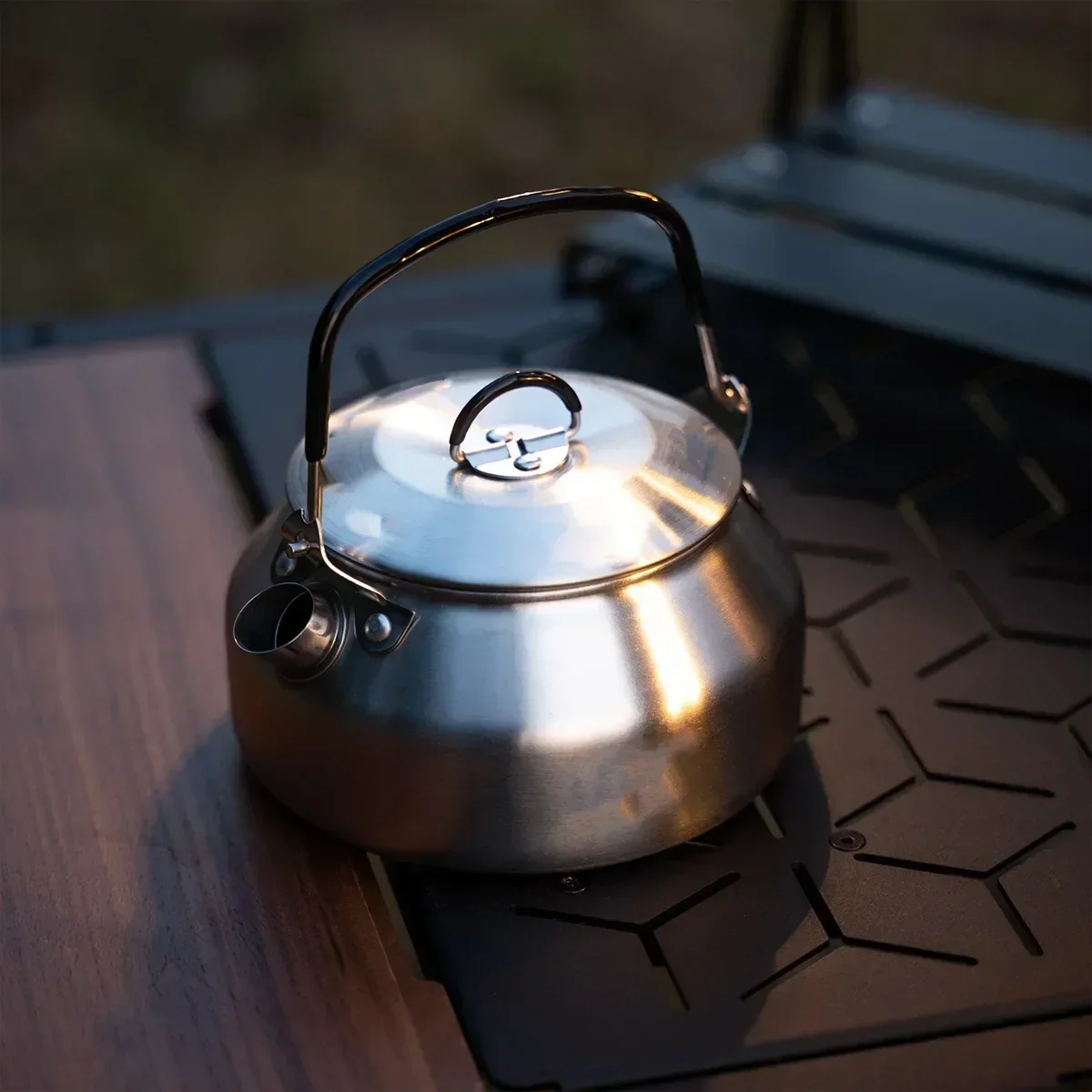 Camping Cooking Tin - Чайник из нержавеющей стали 0,8 л,