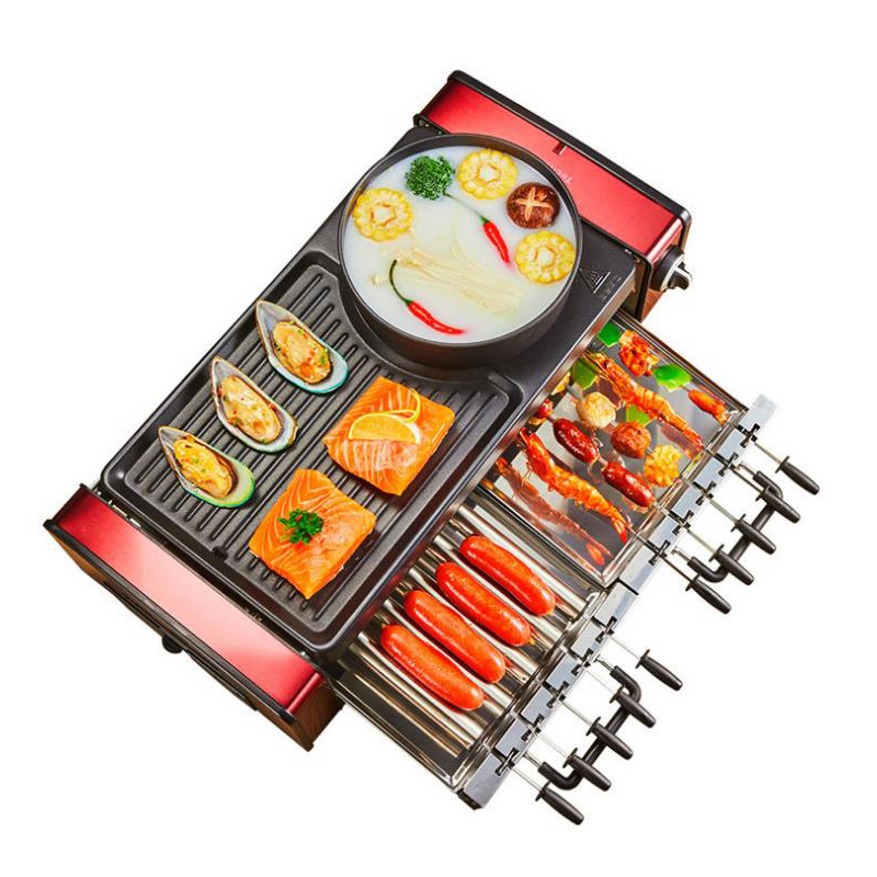 Camping Cooking Hot Plate - Электрический гриль-барбекю для дома и кемпинга,