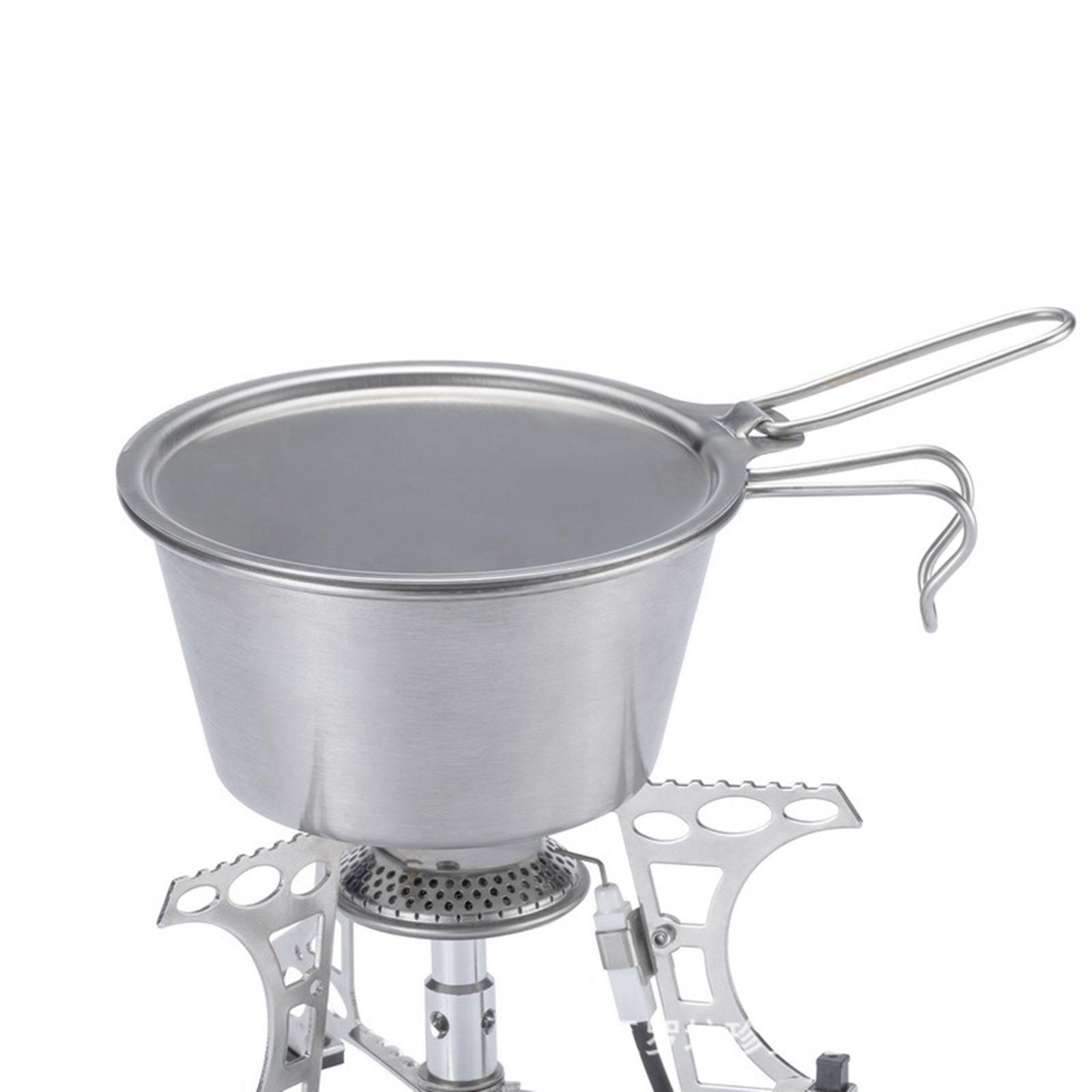 Camping Cooking Pot With Lid - Легкая крышка для кемпинговой кастрюли, крышка