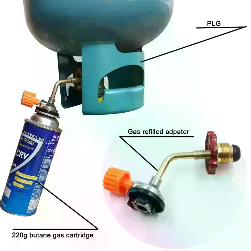 Camping Cooking Butane - Адаптер-коннектор для заправки газовых баллонов бутаном,
