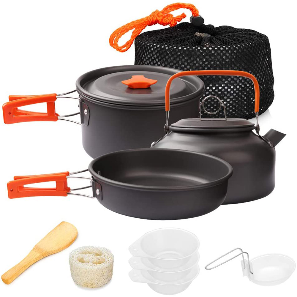 Camping Cooking Recipes - 1 шт./1 компл., набор посуды для