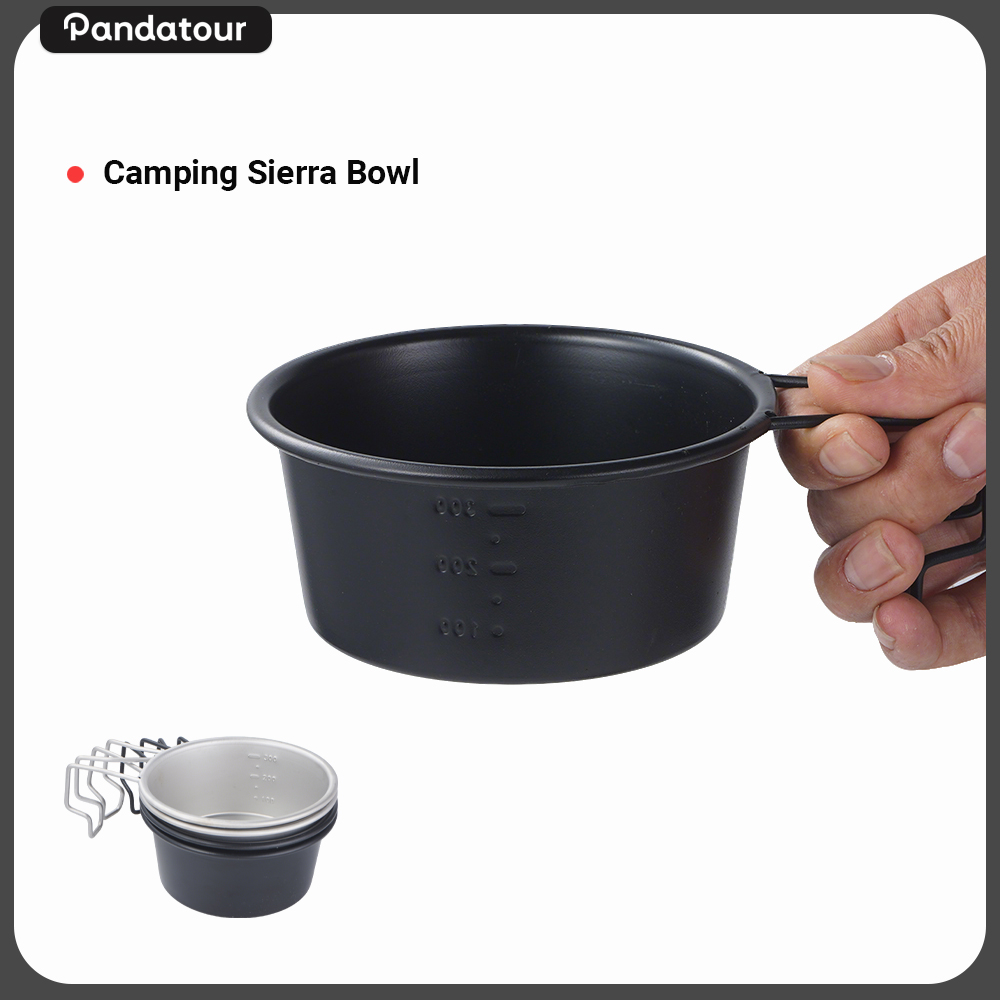 Camping Cooking Recipes - Походная миска Pandatour Sierra с градуировкой,