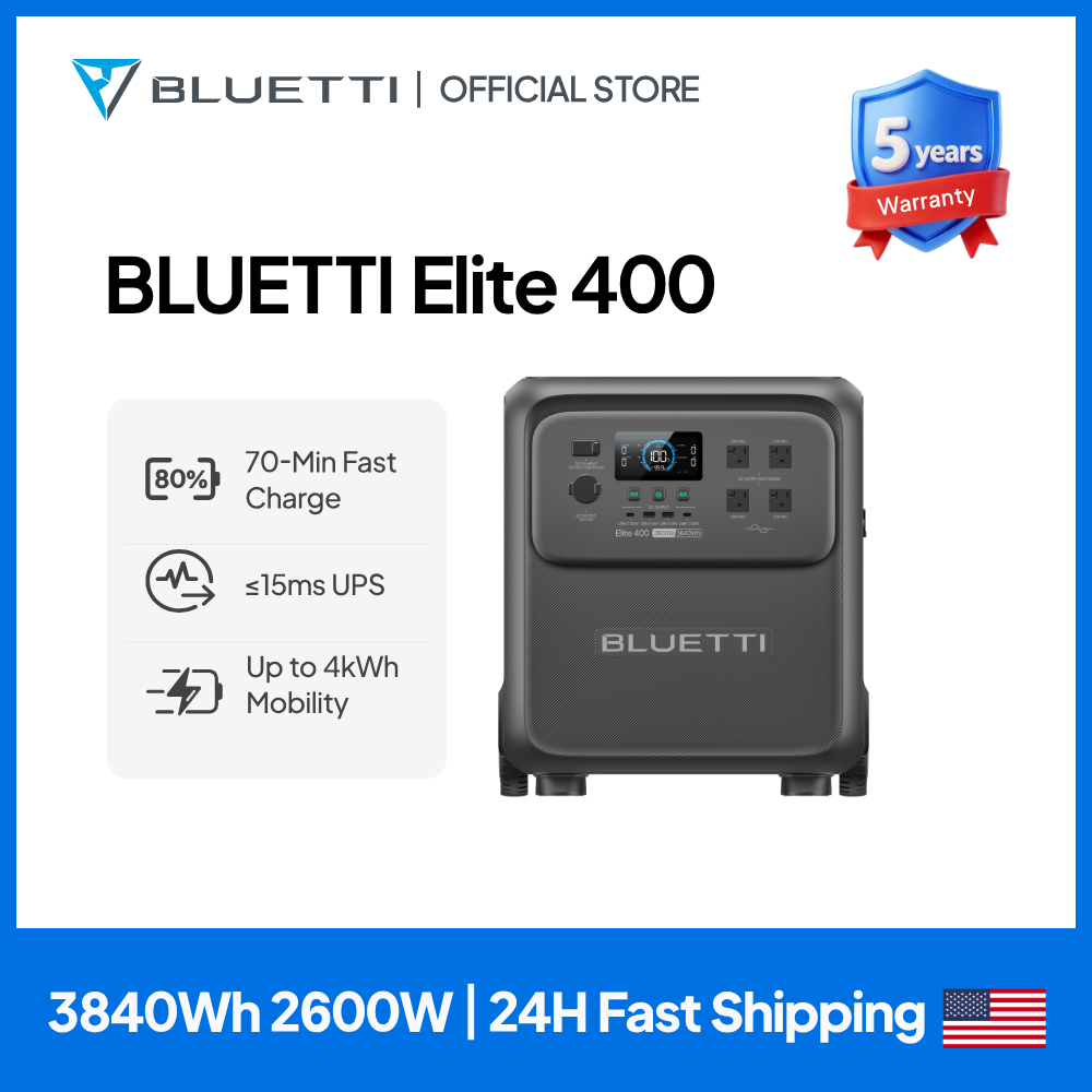 Camping Cooking Utensils Kit - BLUETTI Elite 400 2600W 3840Wh Солнечная