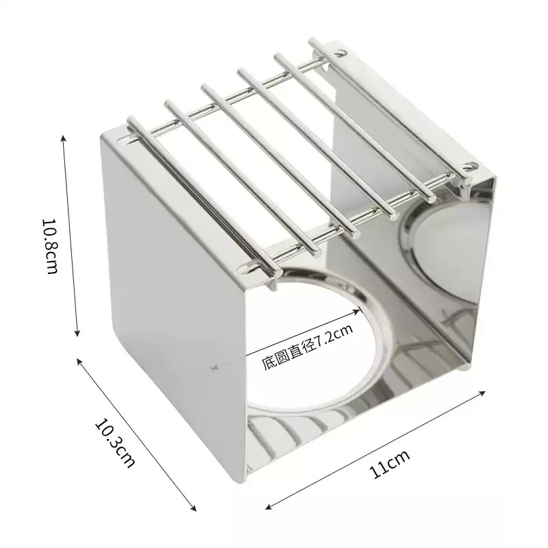 Camping Cooking Tin - Подставка для кофеварки из нержавеющей стали,