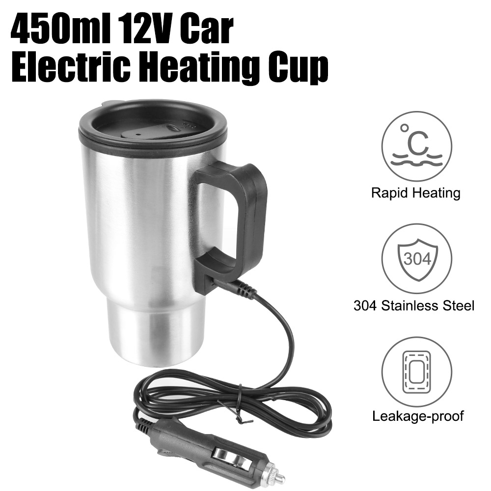 Camping Cooking Tin - Электрический автомобильный чайник с подогревом, 12