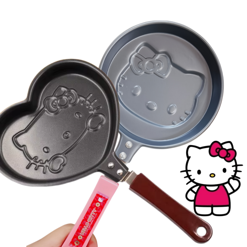 Japan Camping Cooking - Милая мини-сковорода Hello Kitty для блинов