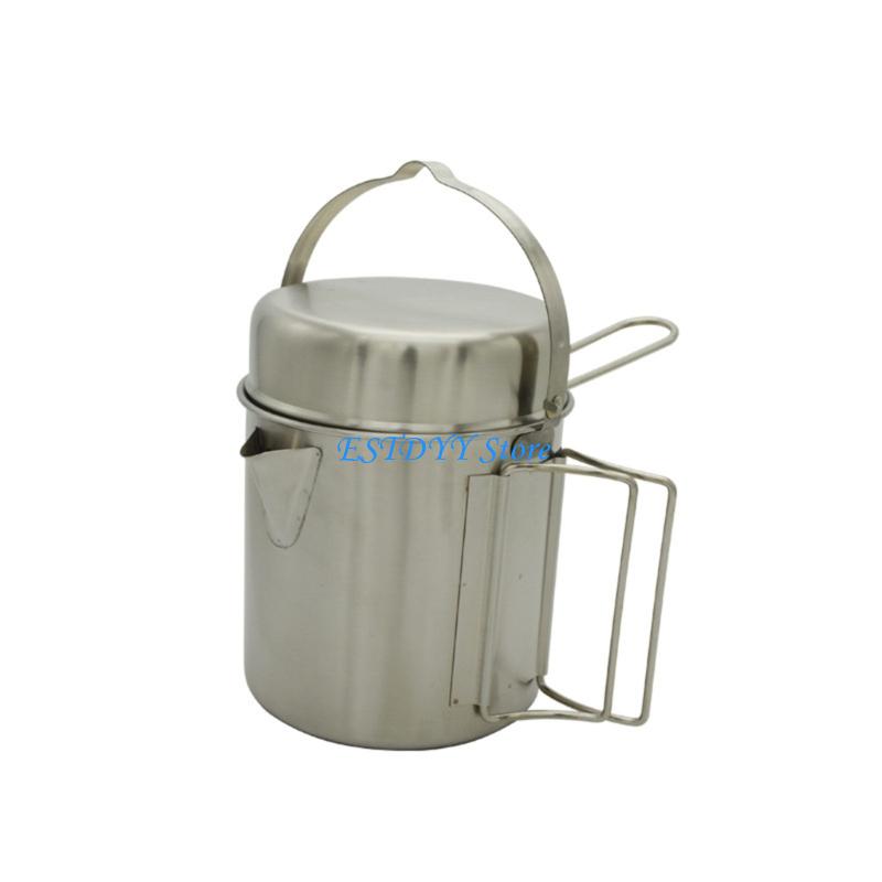 Camping No Cooking Meals - G6DE Кастрюля Deep Camp с ручкой