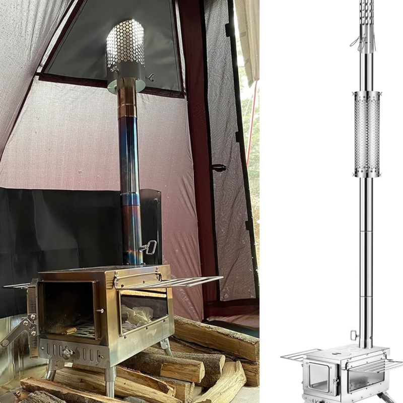 Труба для кемпинговой печи, ды – обзор и цена Camping Cooking Wood Stove