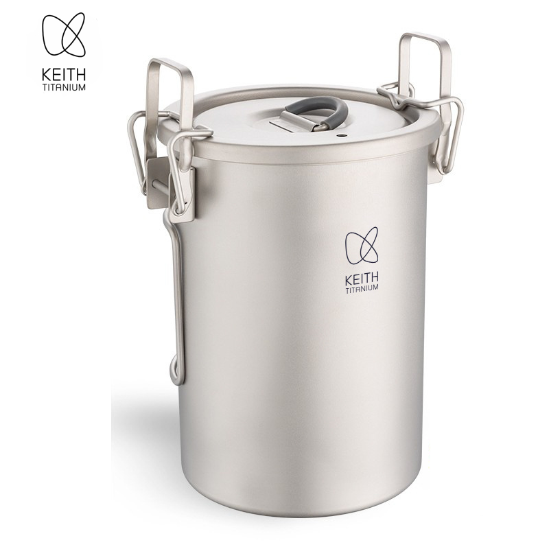 Рисоварка KEITH из чистого тит – обзор и цена Camping Cooking Tin