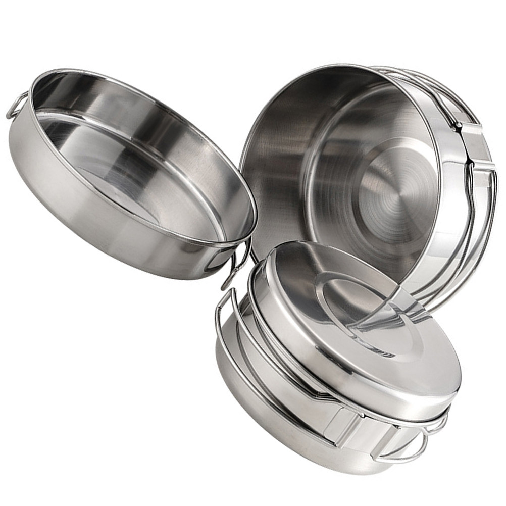 Набор походной посуды из нержа – обзор и цена Camping Cooking Frying Pan