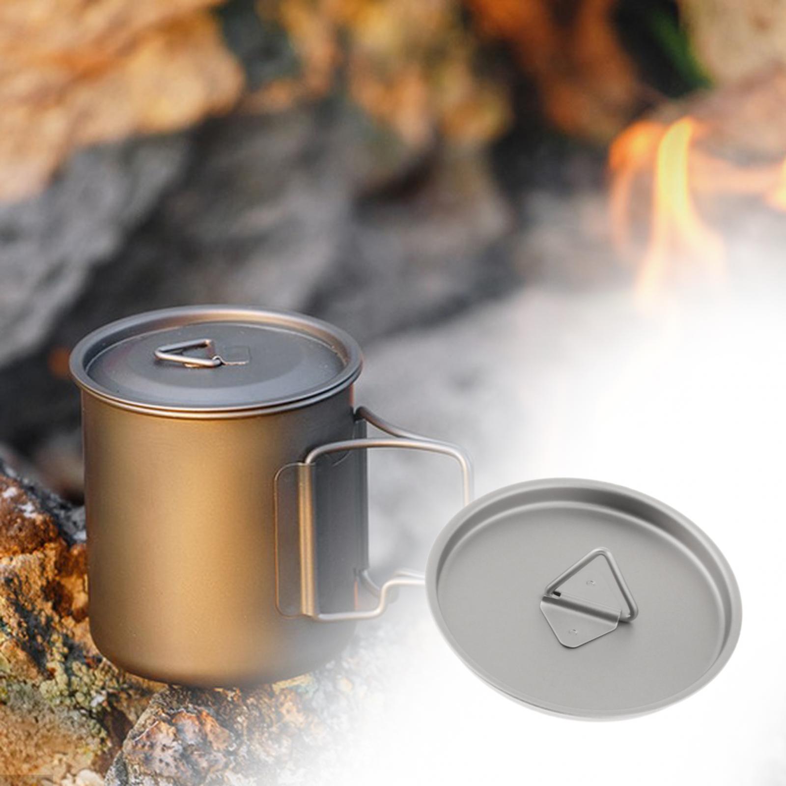 Титановая уличная кружка с кры – обзор и цена Camping Cooking And Drinking