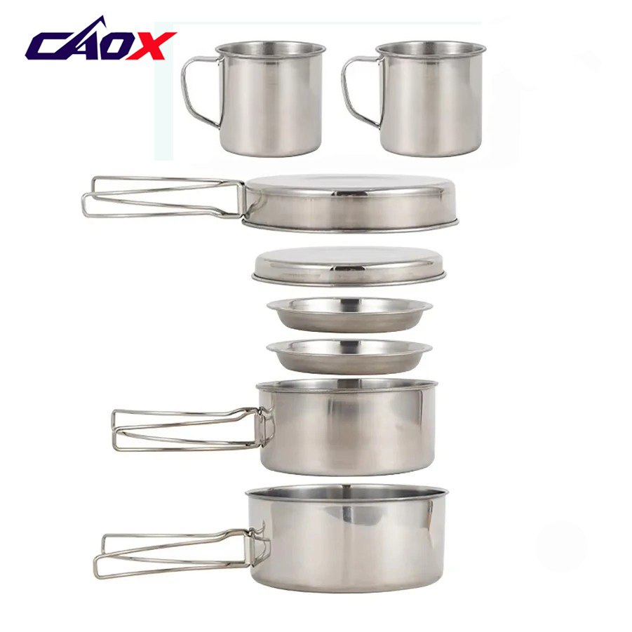 Набор походной посуды CAOX, 8  – обзор и цена Camping Cooking Hot Plate