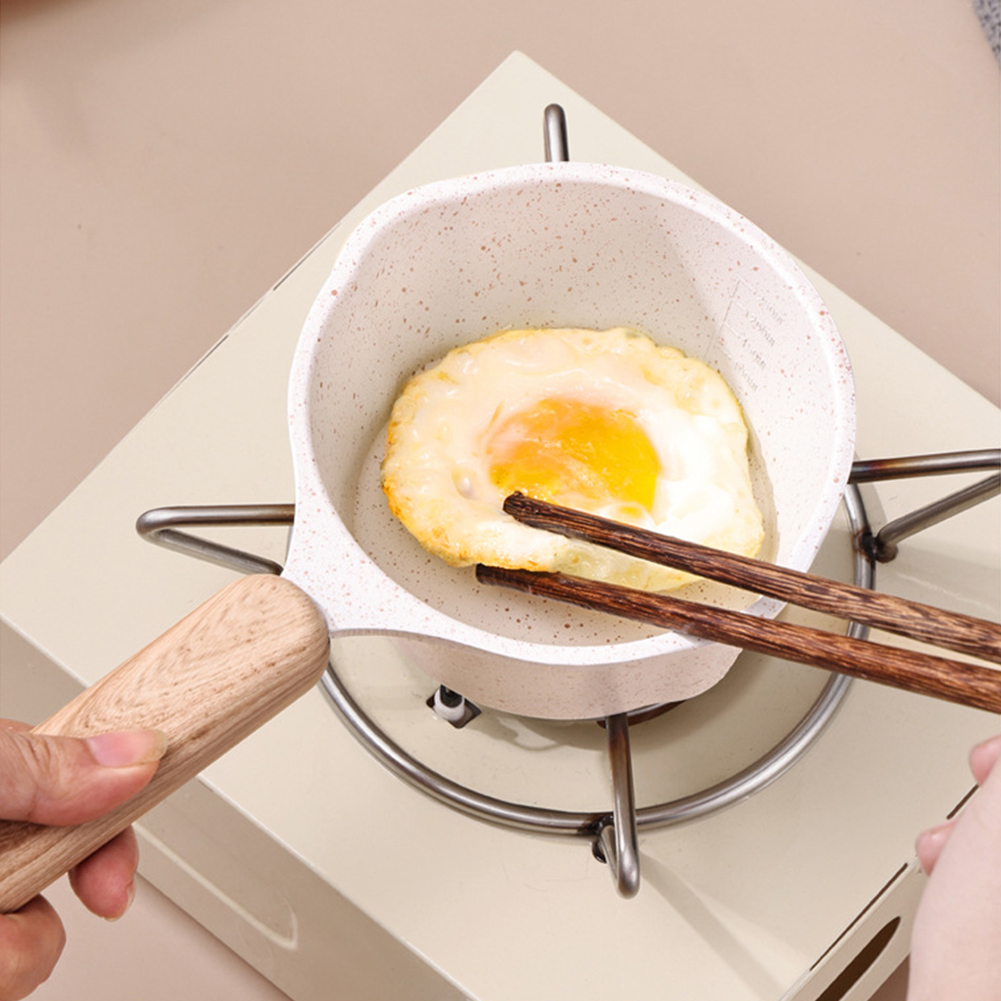 Мини-кастрюля с деревянной руч – обзор и цена Camping Cooking Frying Pan