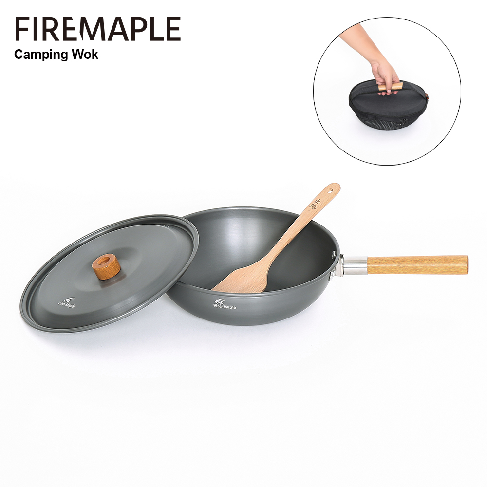 Огненно-кленовый походный вок, – обзор и цена Camping Cooking On Fire