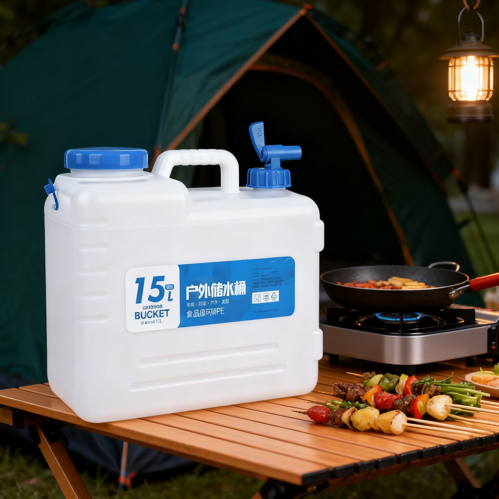 Ведро для питьевой воды на 15  – обзор и цена Camping Cooking And Drinking