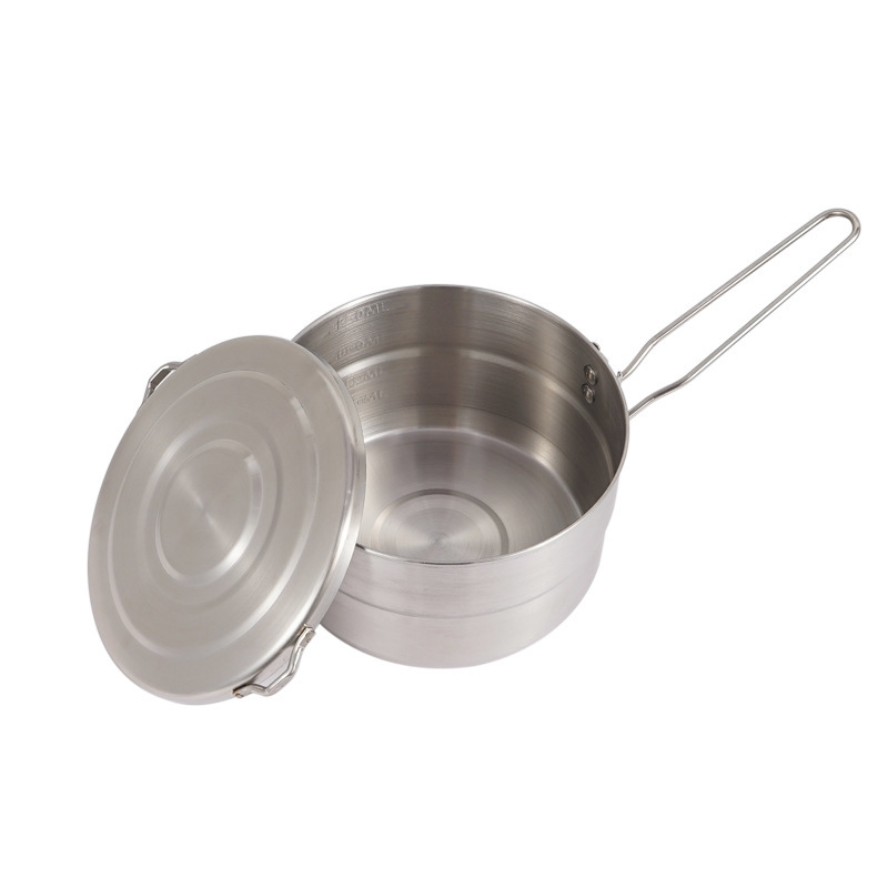Уличная кастрюля из нержавеюще – обзор и цена Camping Cooking Pot With Lid