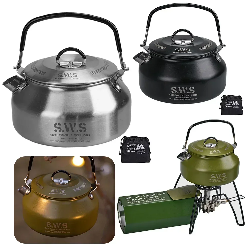 Чайник из нержавеющей стали 0, – обзор и цена Camping Cooking Tin