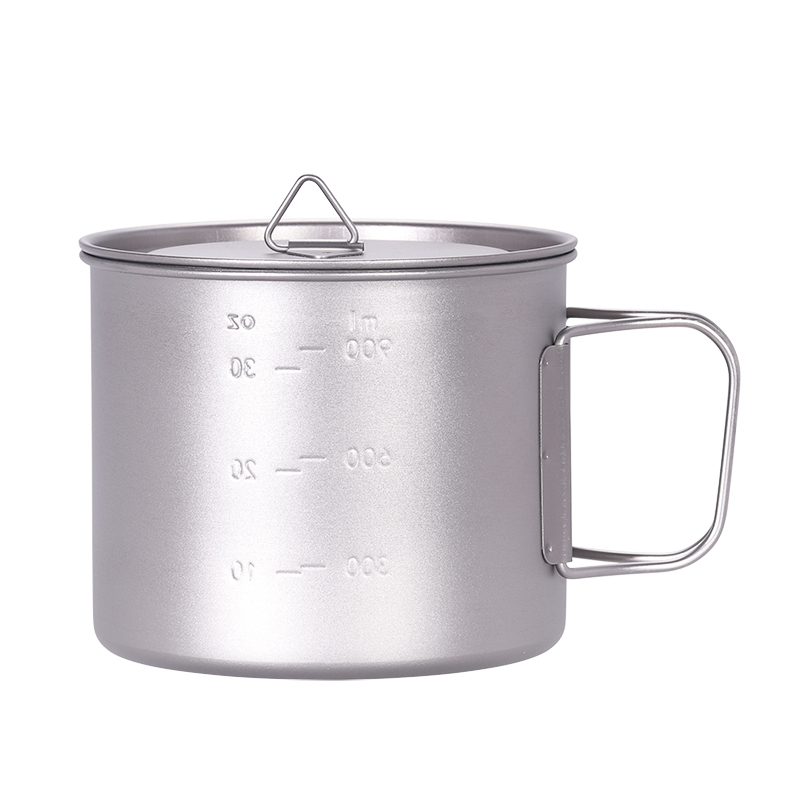 Титановый походный котелок Tia – обзор и цена Camping Cooking Pot With Lid