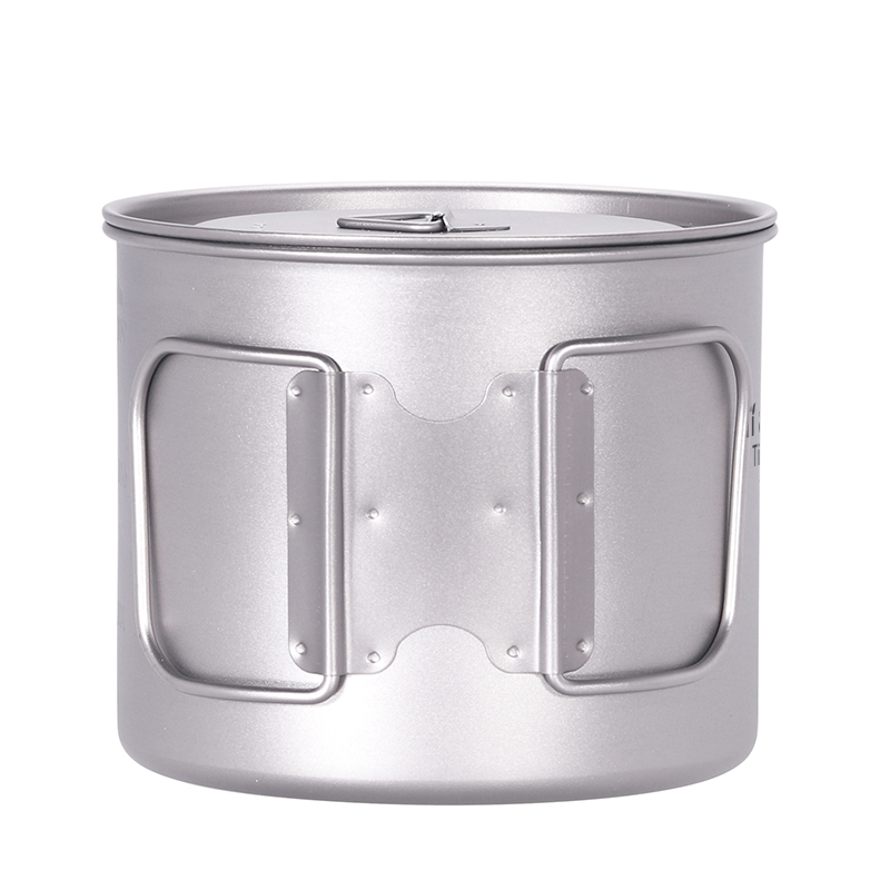 Титановый походный котелок Tia – обзор и цена Camping Cooking Pot With Lid
