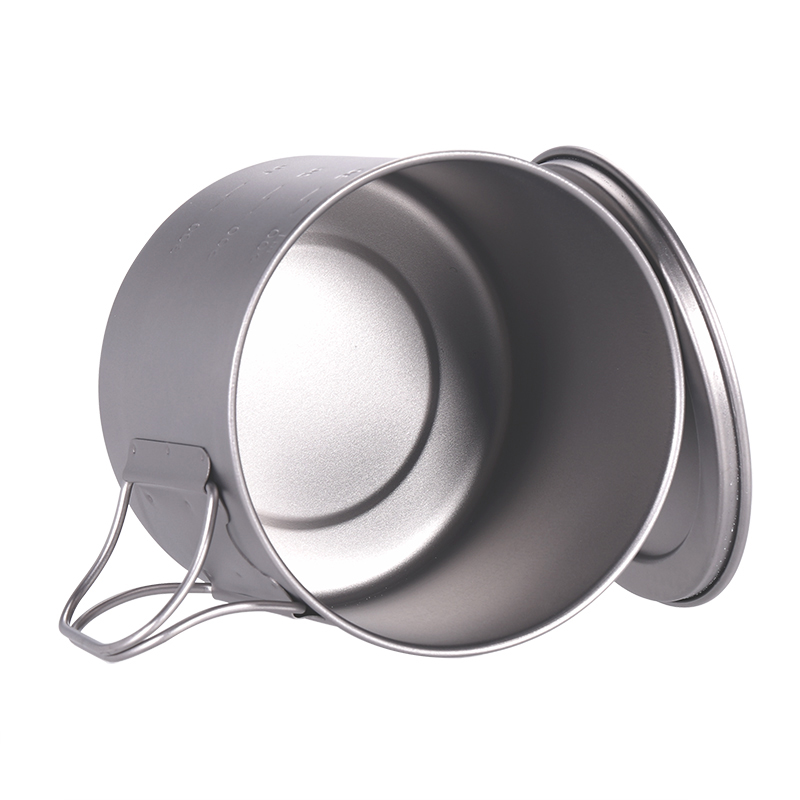 Титановый походный котелок Tia – обзор и цена Camping Cooking Pot With Lid