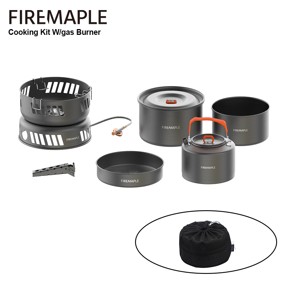 Набор для приготовления пищи F – обзор и цена Camping Cooking On Fire