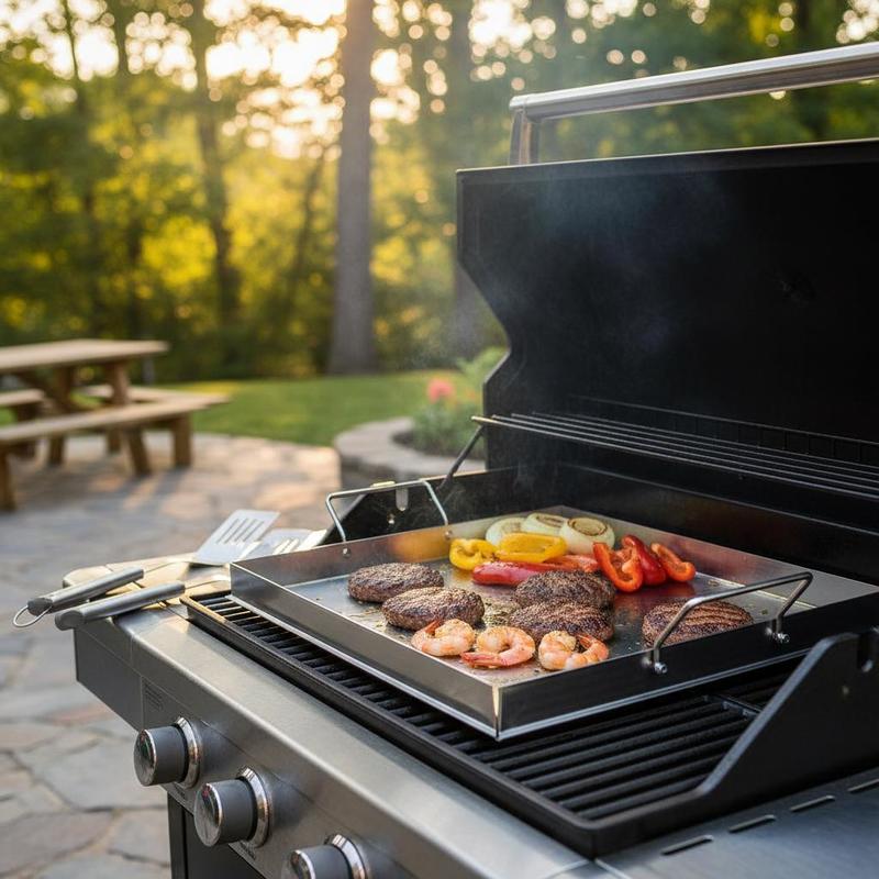 Универсальная плоская сковород – обзор и цена Camping Cooking Grill