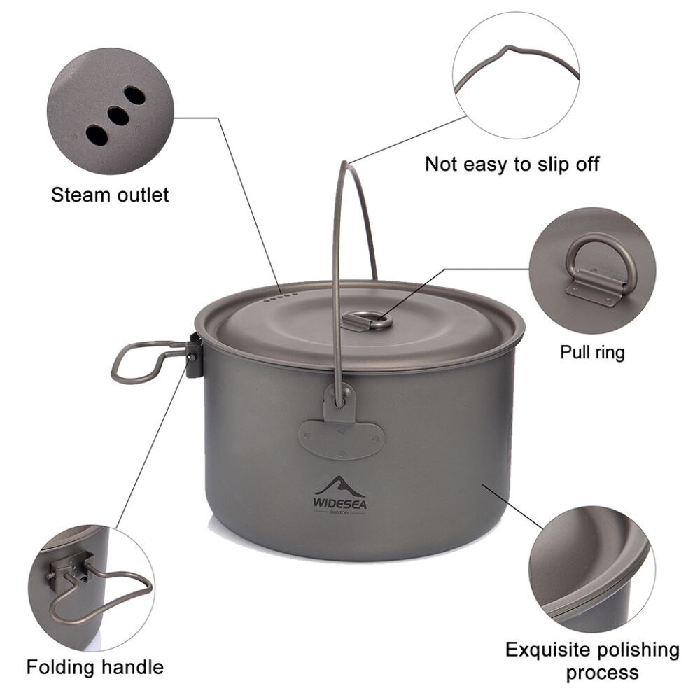 Widesea посуда для кемпинга, т – обзор и цена Camping Cooking Frying Pan