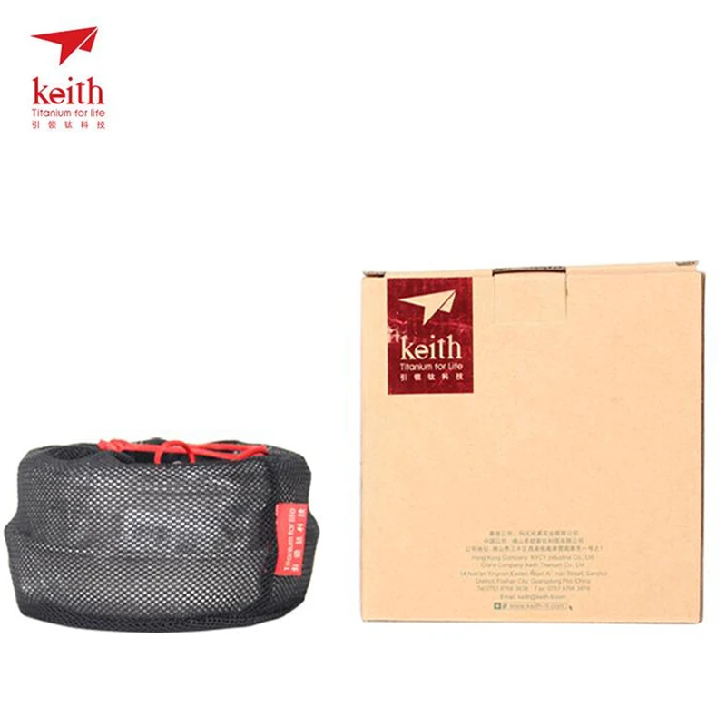 Keith 3 шт. титановая посуда,  – обзор и цена Camping Cooking Utensils Kit