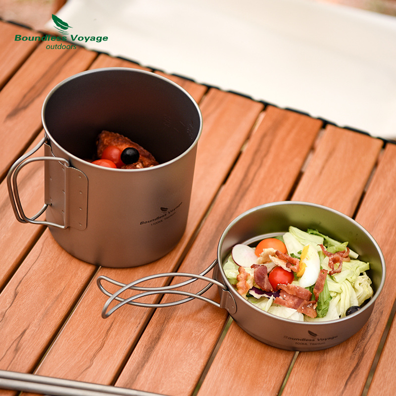 Набор кастрюль со складной руч – обзор и цена Camping Cooking Frying Pan