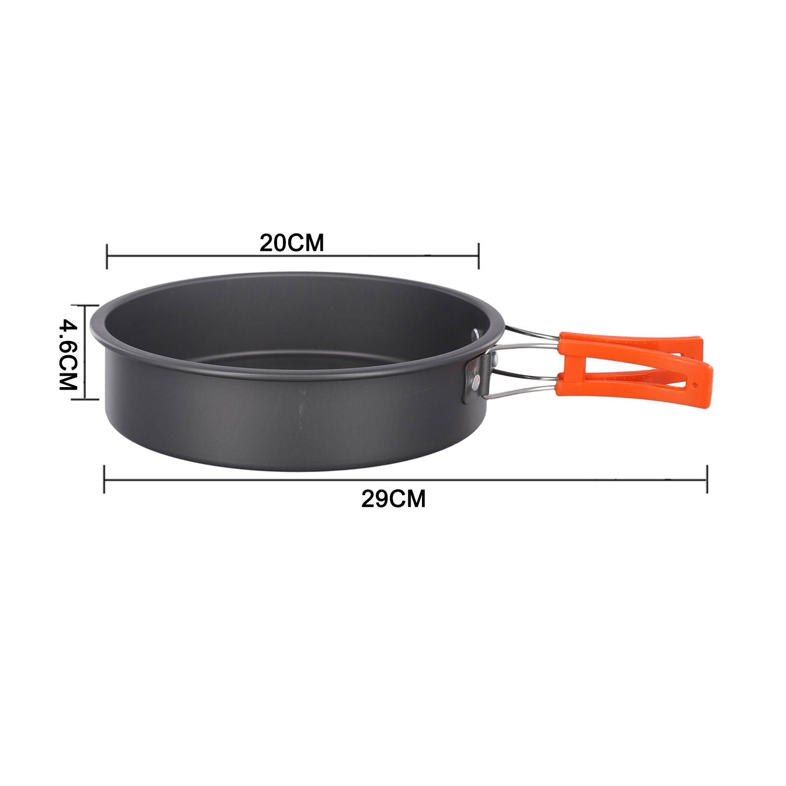 1 шт. сковорода из алюминия, б – обзор и цена Camping Cooking Frying Pan