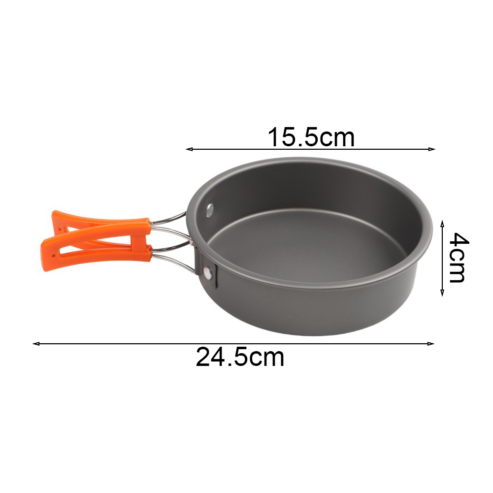 1 шт. сковорода из алюминия, б – обзор и цена Camping Cooking Frying Pan