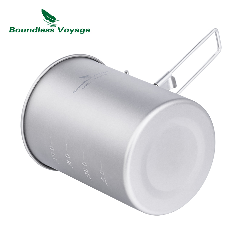 Титановая чашка Boundless Voya – обзор и цена Camping Cooking Pot With Lid