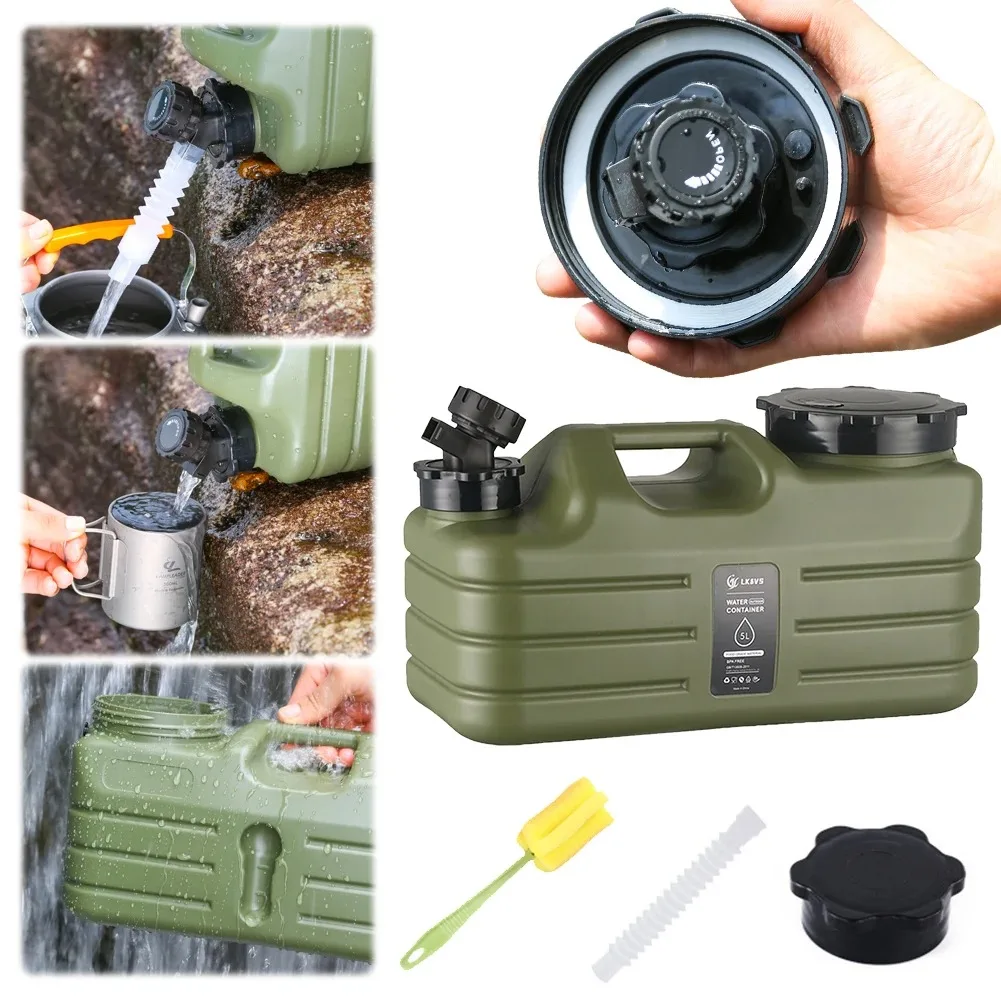 5-литровый контейнер для воды  – обзор и цена Camping Cooking And Drinking