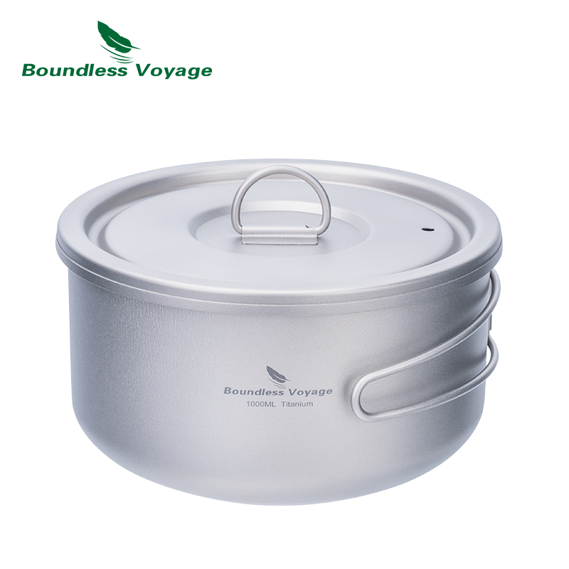 Титановая походная кастрюля Bo – обзор и цена Camping Cooking Tin