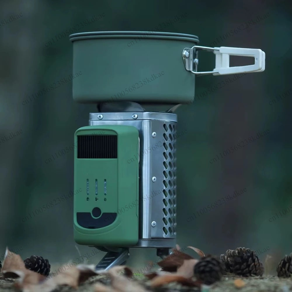 Бездымная портативная дровяная – обзор и цена Camping Cooking Wood Stove