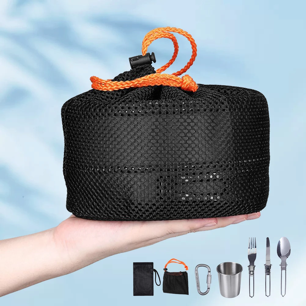 Набор походной посуды: чайник, – обзор и цена Camping Cooking Utensils Kit