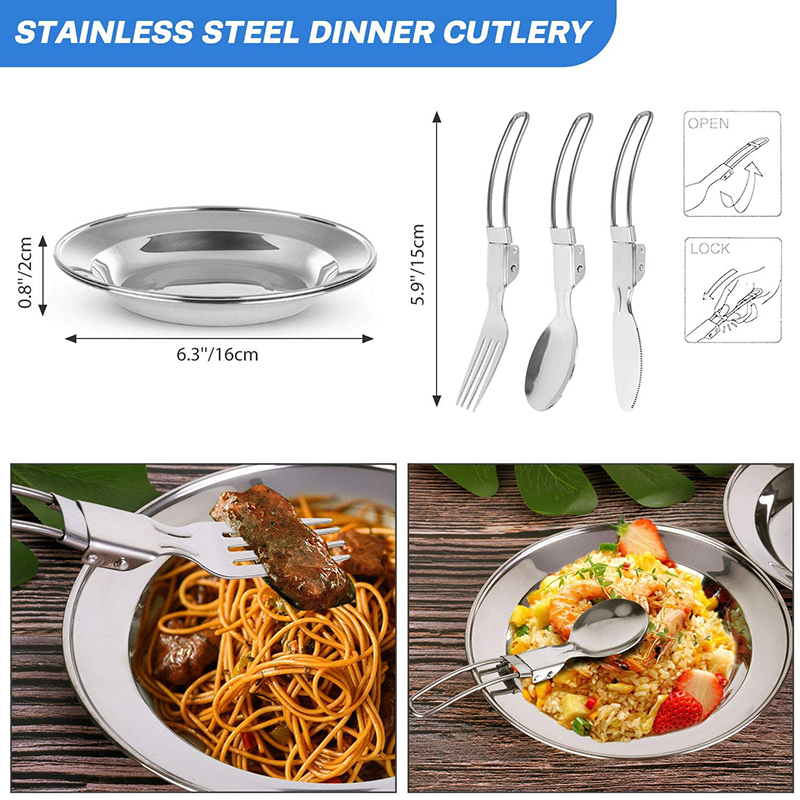 Набор походной посуды для кемп – обзор и цена Camping Cooking Set With Kettle