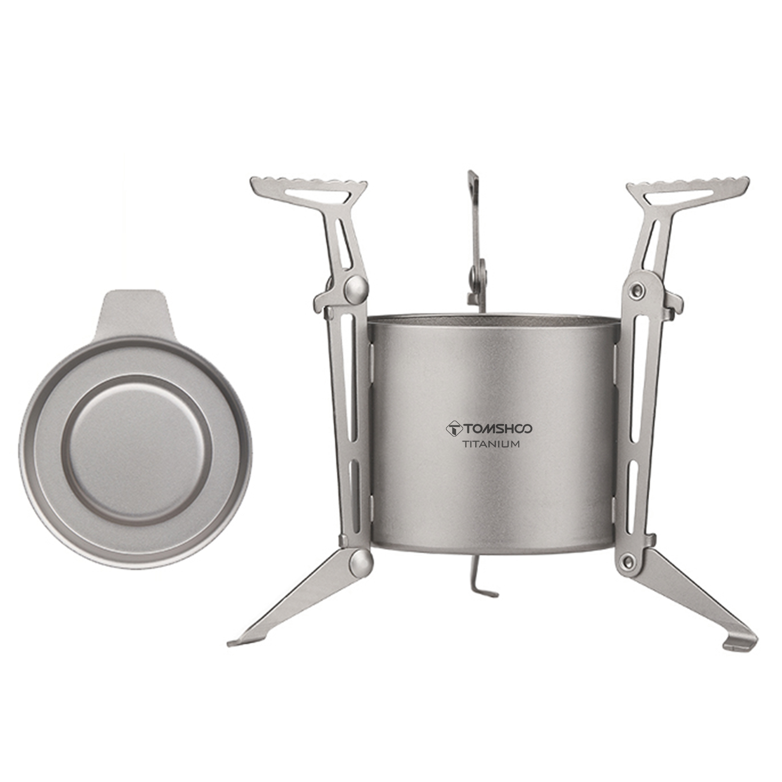 Складная спиртовая горелка TOM – обзор и цена Camping Cooking Pot With Lid